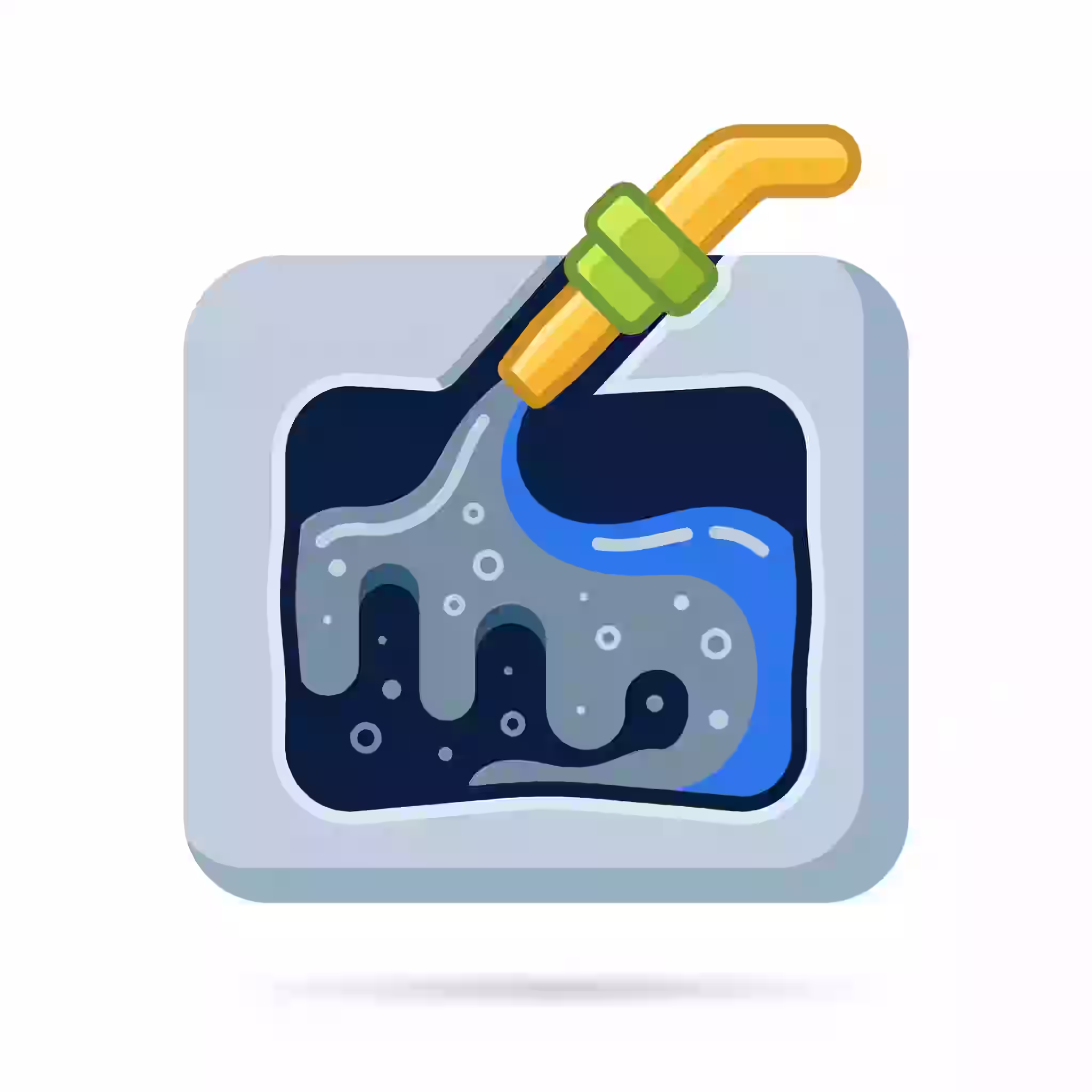 Grout injection icon