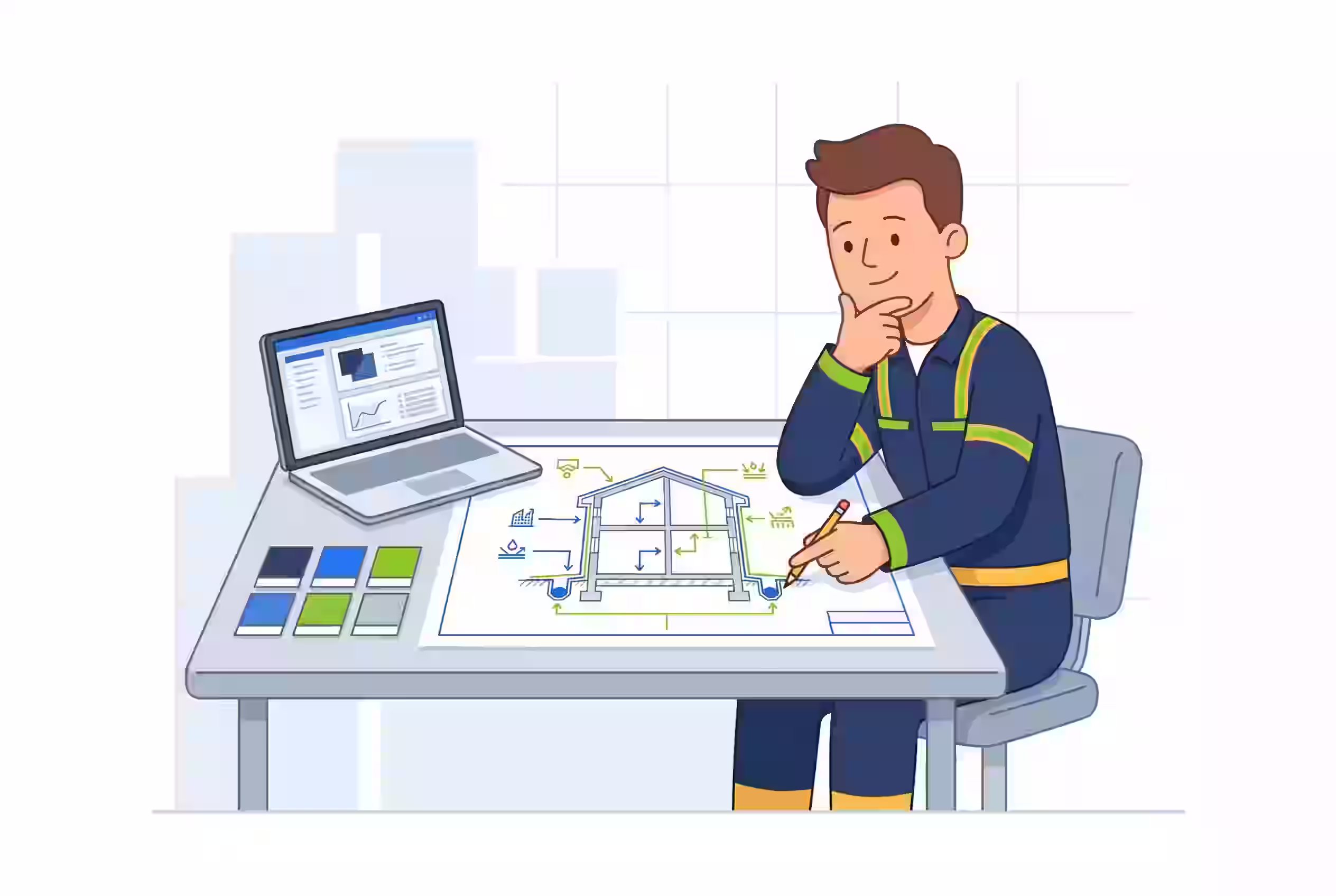 Solution design illustration